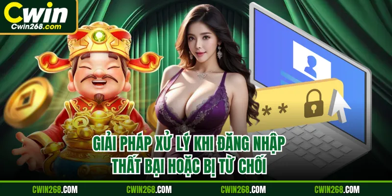 Giải pháp xử lý khi đăng nhập thất bại hoặc bị từ chối