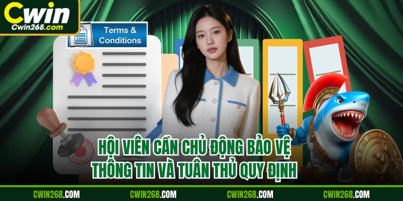 Hội viên cần chủ động bảo vệ thông tin và tuân thủ quy định