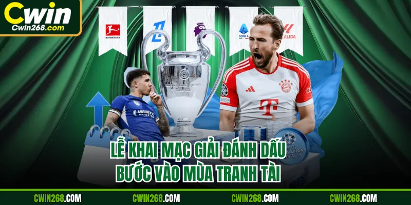 Lễ khai mạc giải đánh dấu bước vào mùa tranh tài